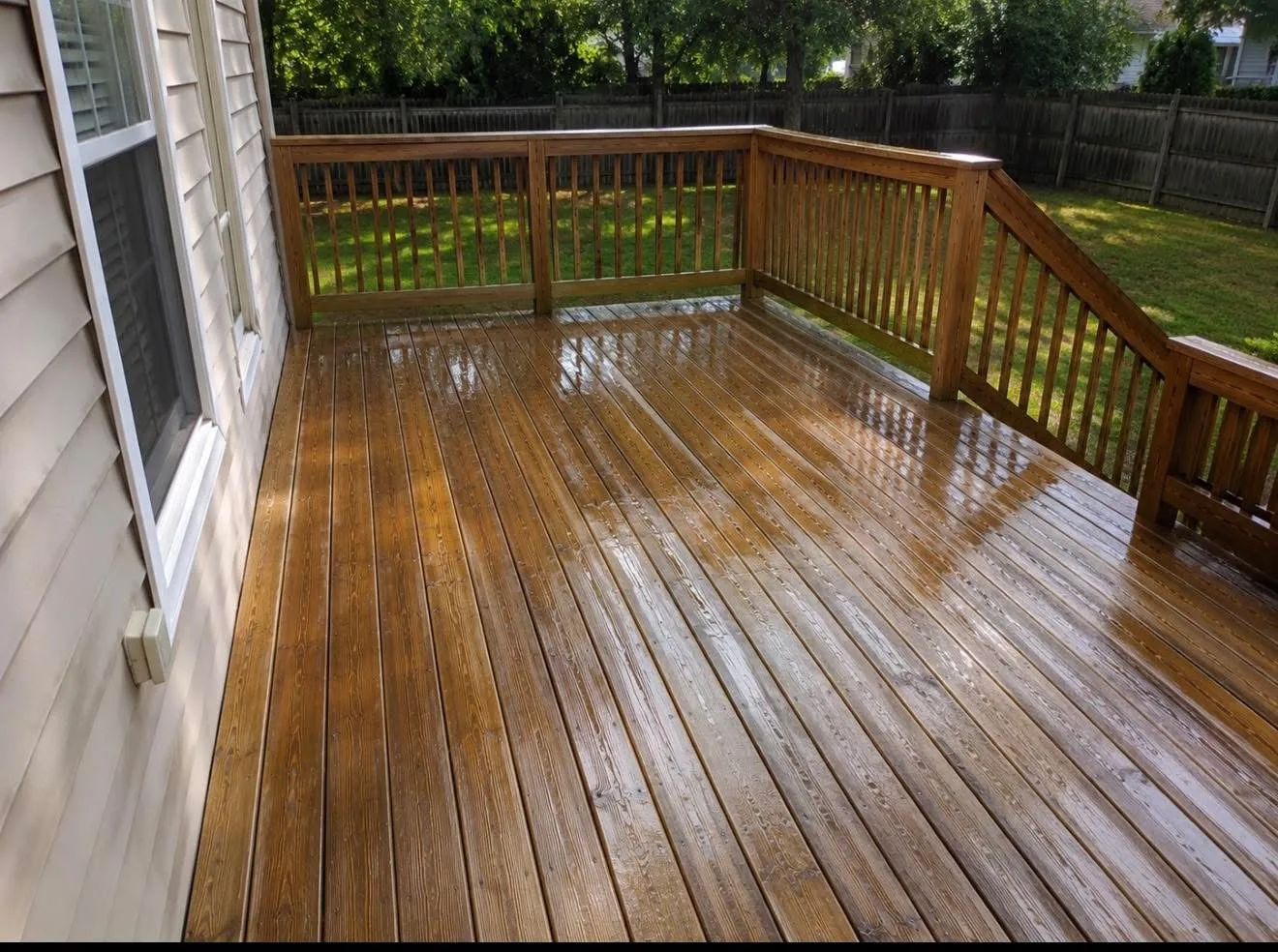 Deck Cleaning
